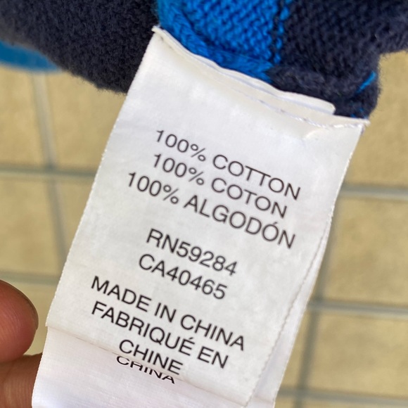 Set of 2 Boy's Striped Sweater Size M 8/10 - Picture 4 of 7